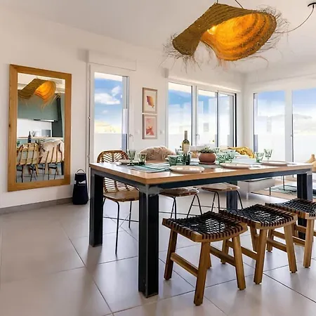 Apartamento L'horizon T4 Vue Rooftop Balcon Garages *