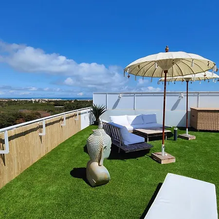 L'horizon T4 Vue Rooftop Balcon Garages Apartamento *