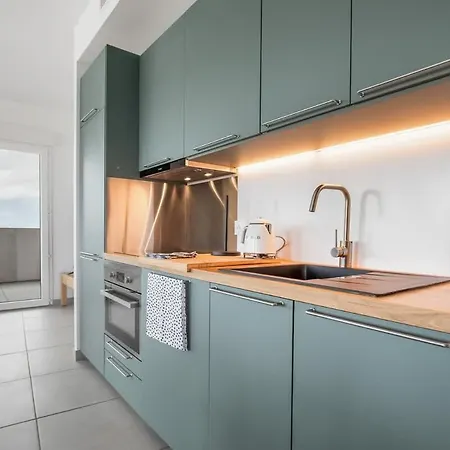 L'horizon T4 Vue Rooftop Balcon Garages Apartamento