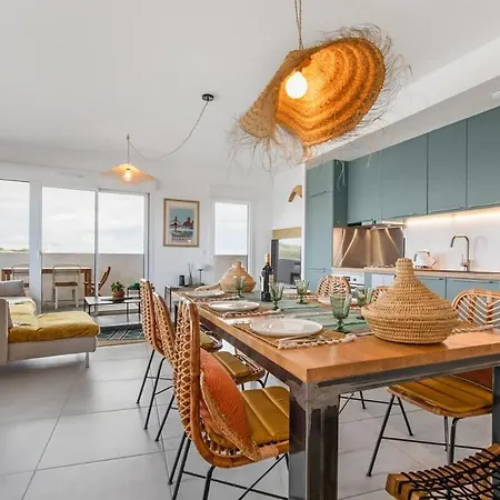 L'horizon T4 Vue Rooftop Balcon Garages 公寓 阿格德