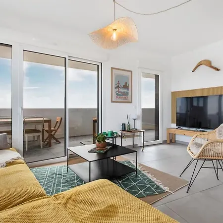 Apartment L'horizon T4 Vue Rooftop Balcon Garages Agde