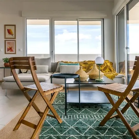 L'horizon T4 Vue Rooftop Balcon Garages Agde