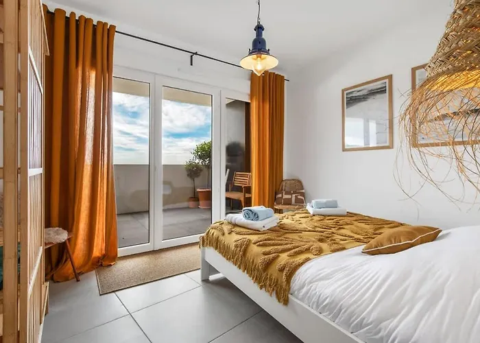 L'horizon T4 Vue Rooftop Balcon Garages * Agde