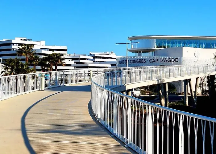 L'horizon T4 Vue Rooftop Balcon Garages Agde