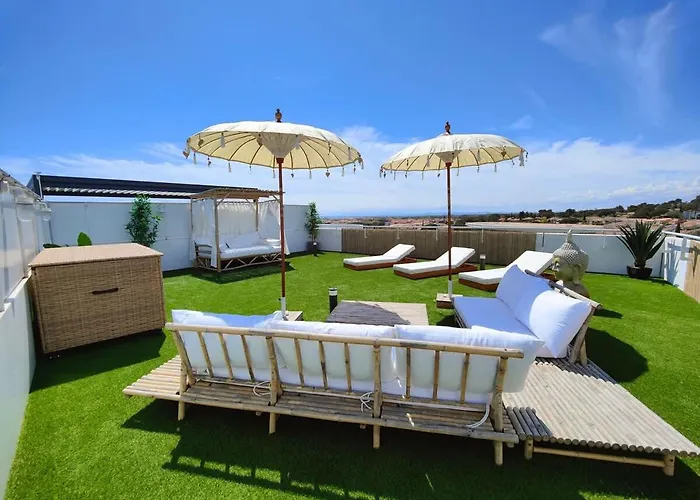 L'horizon T4 Vue Rooftop Balcon Garages Apartmán Agde