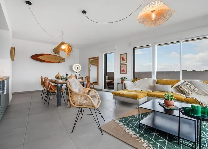 L'horizon T4 Vue Rooftop Balcon Garages Apartmán *