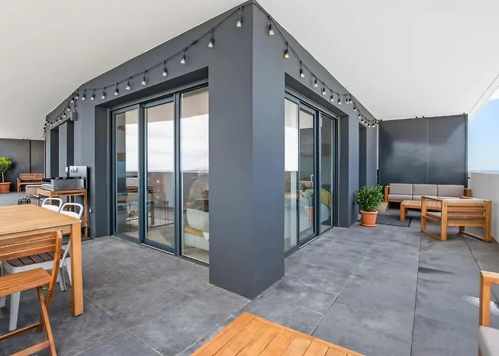 L'horizon T4 Vue Rooftop Balcon Garages *